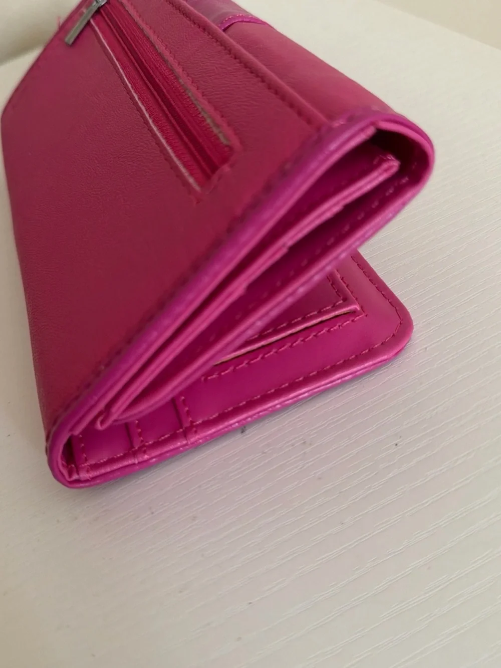 Betty Boop Hot Pink Embellished Clutch Wallet